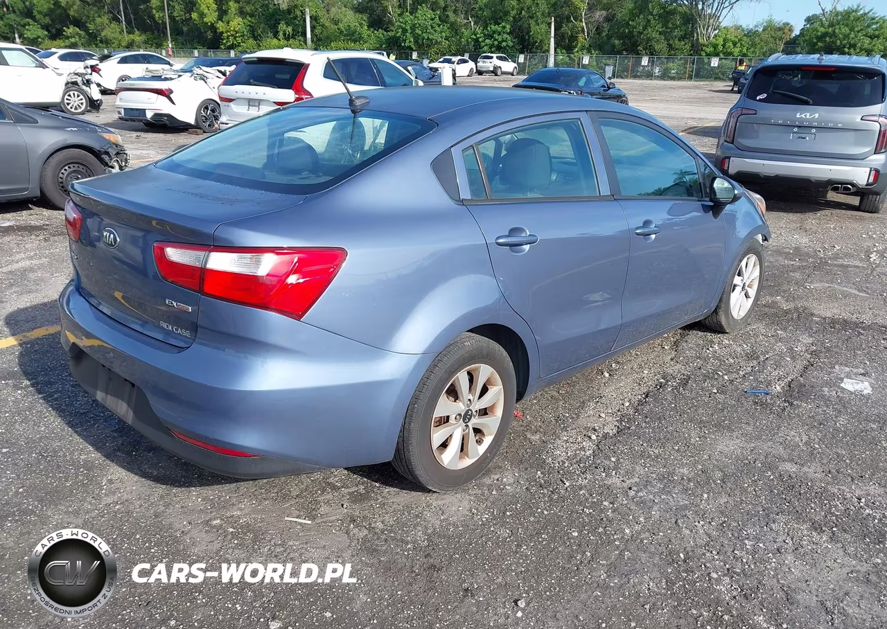 2016 Kia Rio Ex VIN:KNADN4A33G6600566 - 4