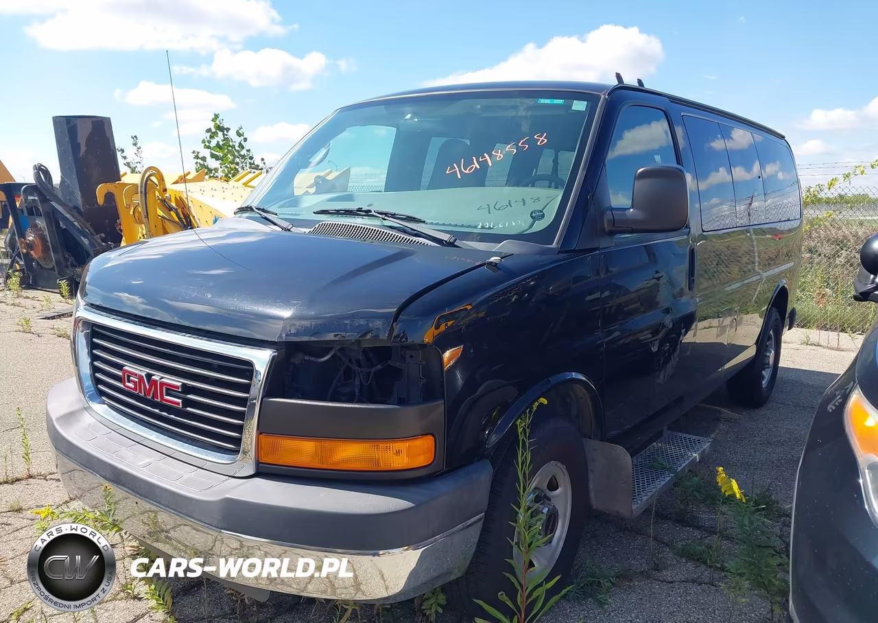 2013 GMC Savana 3500 Lt VIN:1GJZ7YFG5D1106393 - 2