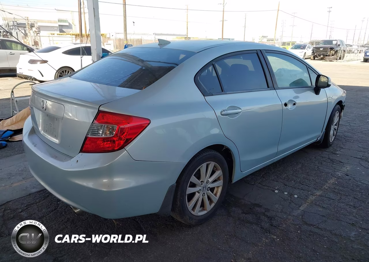 2012 Honda Civic Ex VIN:2HGFB2F88CH507100 - 4