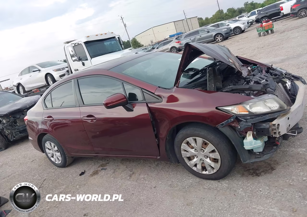 2014 Honda Civic Lx VIN:19XFB2F58EE031837 - 13