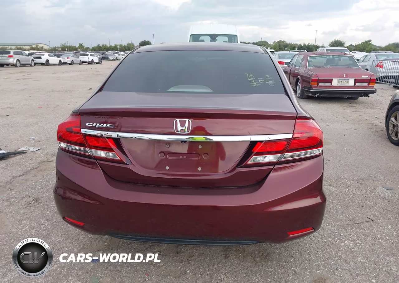 2014 Honda Civic Lx VIN:19XFB2F58EE031837 - 16