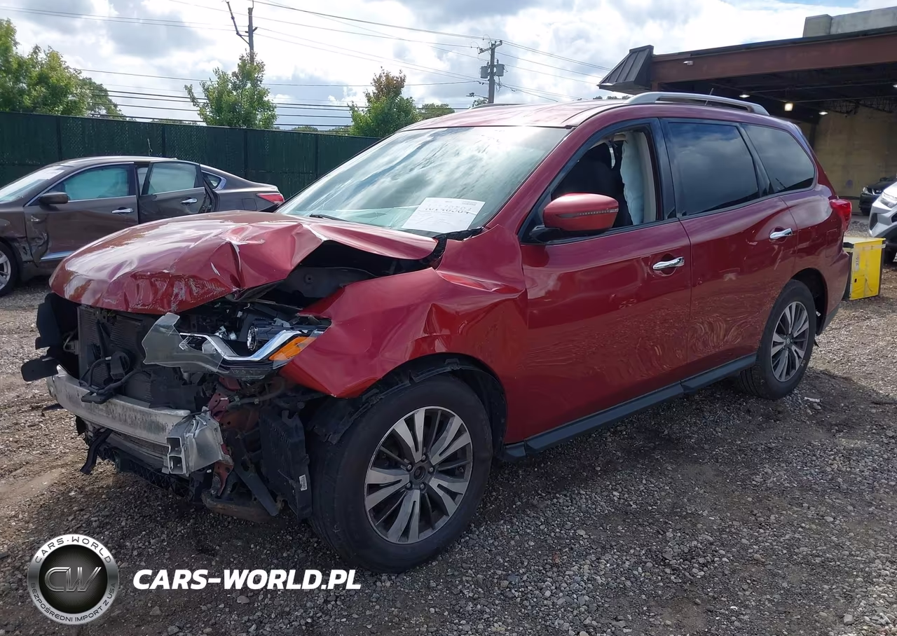2017 Nissan Pathfinder Sv VIN:5N1DR2MM7HC904627 - 2