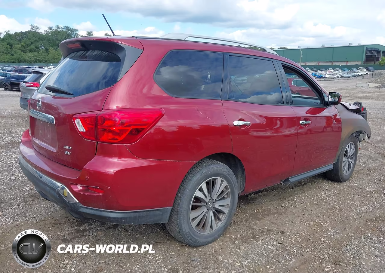 2017 Nissan Pathfinder Sv VIN:5N1DR2MM7HC904627 - 4