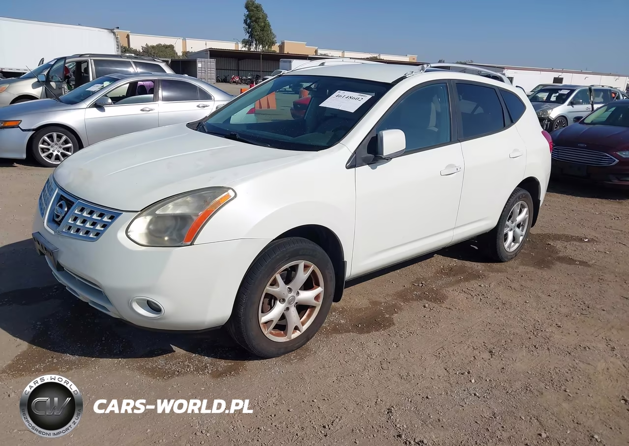 2009 Nissan Rogue Sl VIN:JN8AS58TX9W048873 - 2
