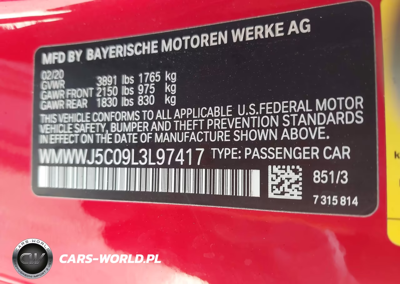 2020 Mini Convertible Cooper S VIN:WMWWJ5C09L3L97417 - 9