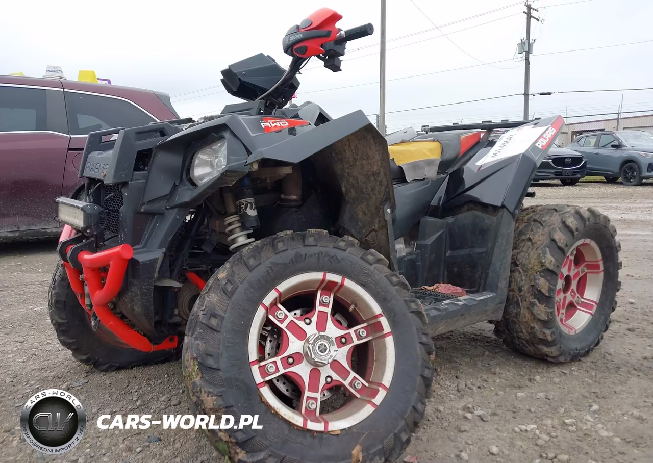 2013 Polaris Scrambler 850 Xp-Eps VIN:4XAGH8EA3DA567768 - 2