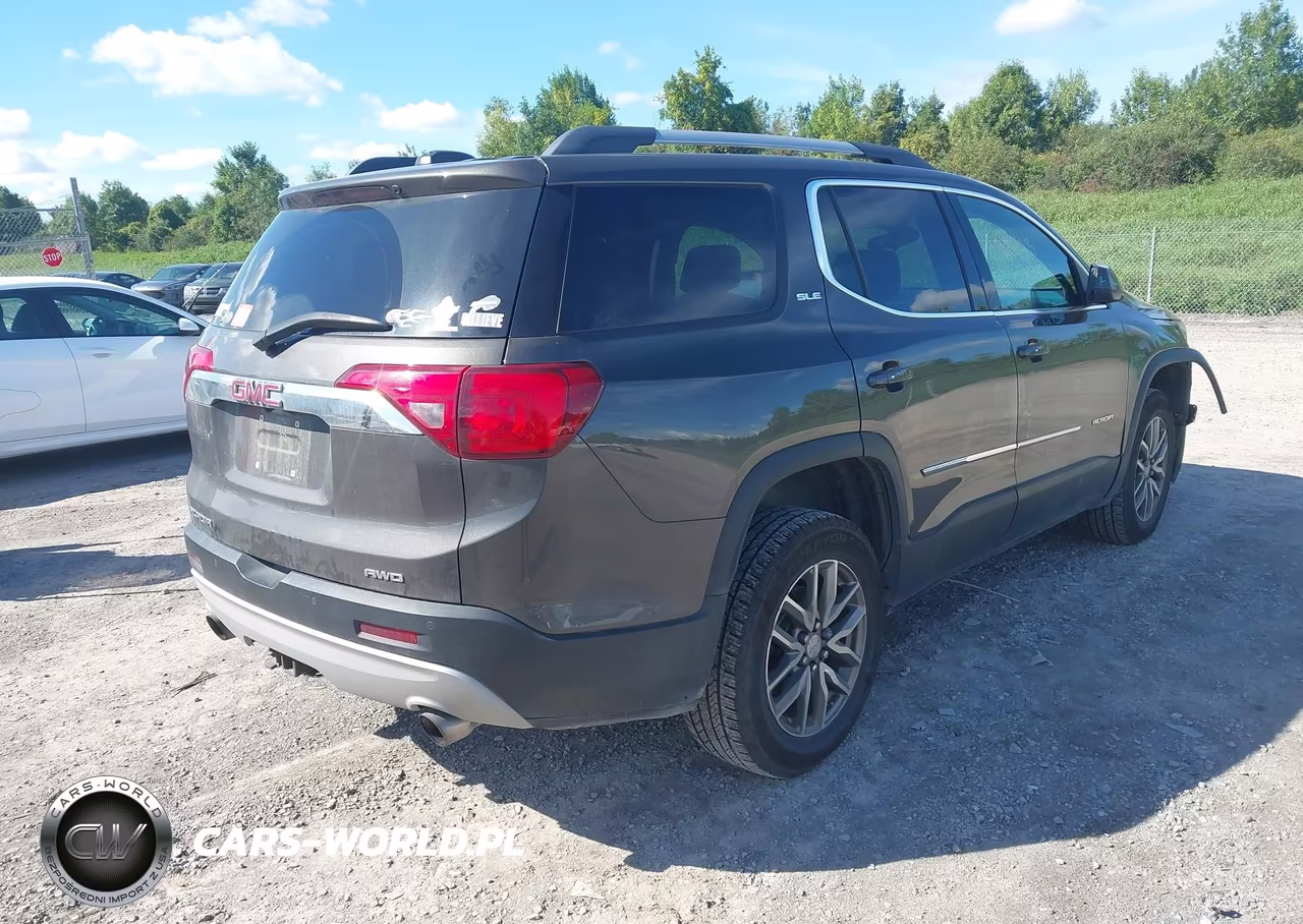 2019 GMC Acadia Sle-2 VIN:1GKKNSLS3KZ256901 - 4