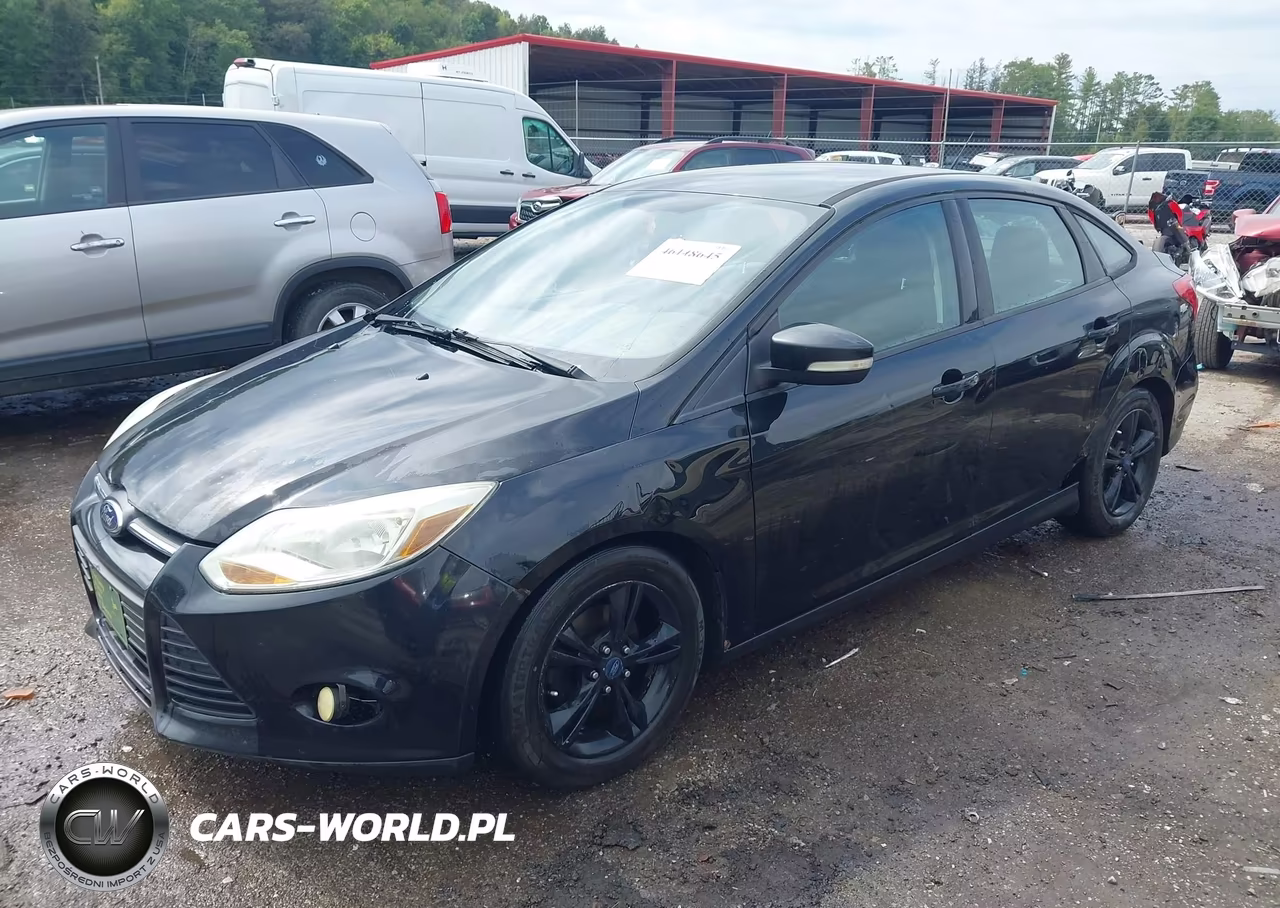 2014 Ford Focus Se VIN:1FADP3F22EL349342 - 2