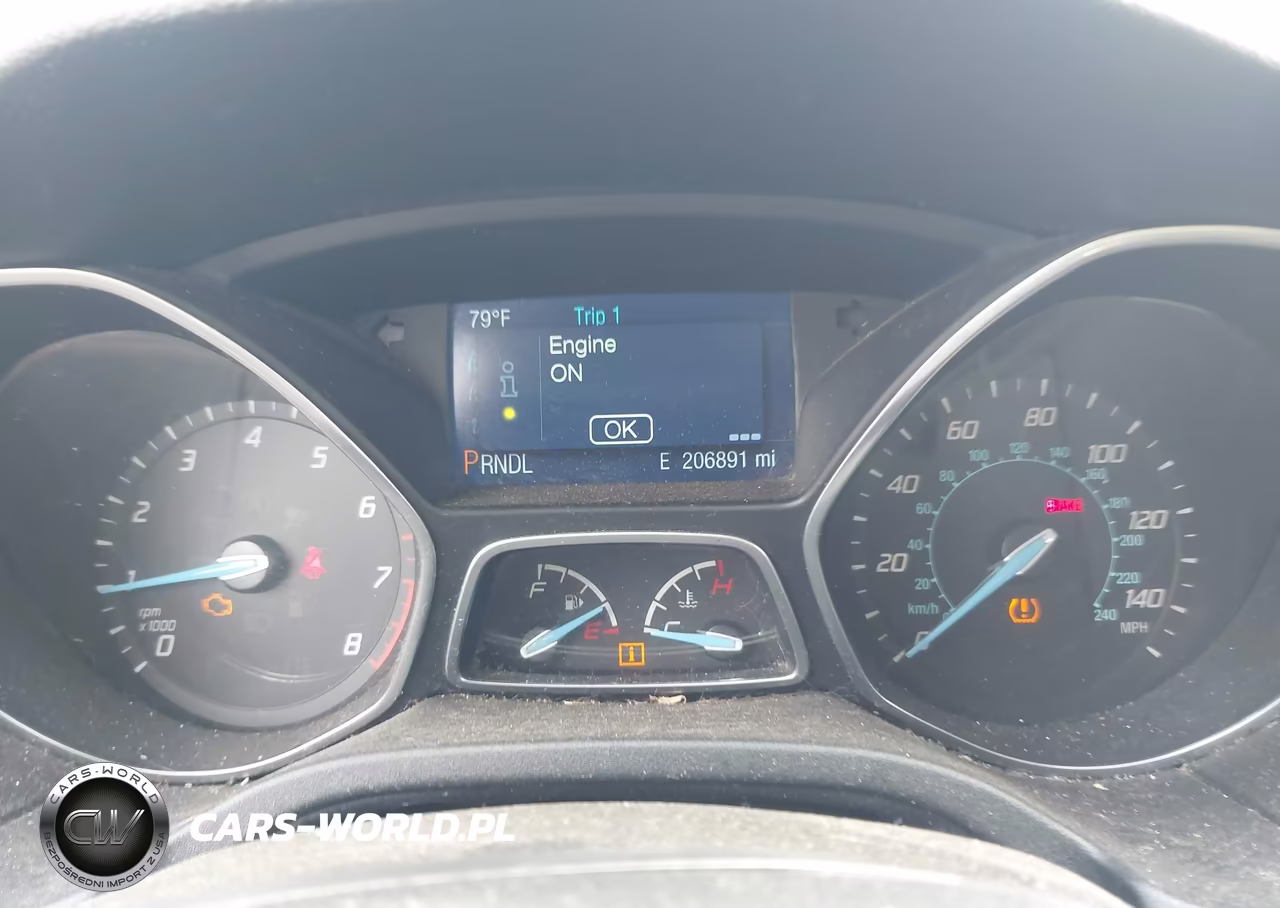 2014 Ford Focus Se VIN:1FADP3F22EL349342 - 7