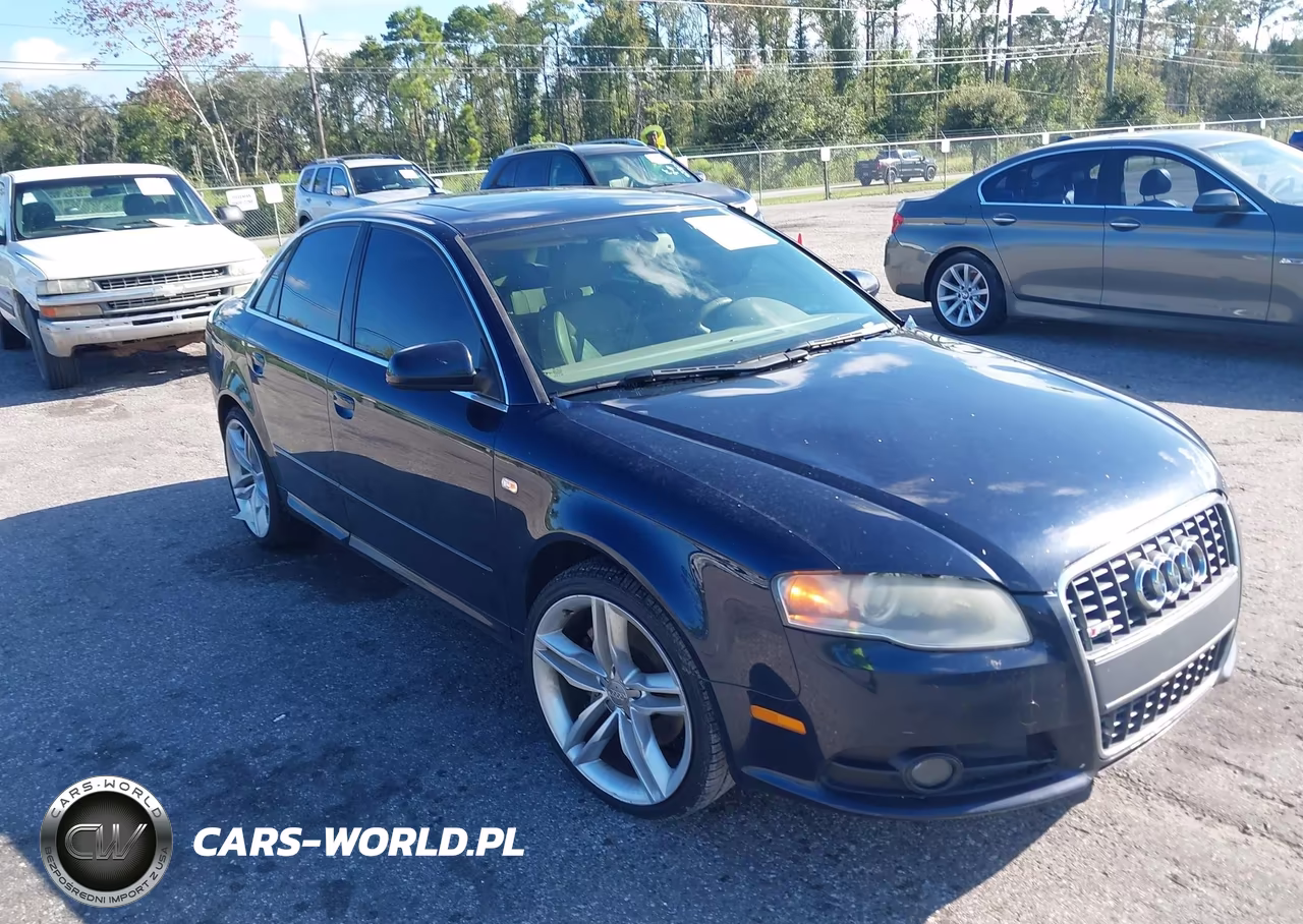 2008 Audi A4 2.0T VIN:WAUDF78E18A071266 - 1
