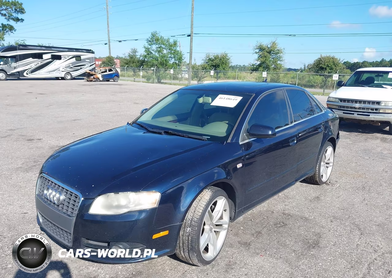 2008 Audi A4 2.0T VIN:WAUDF78E18A071266 - 2