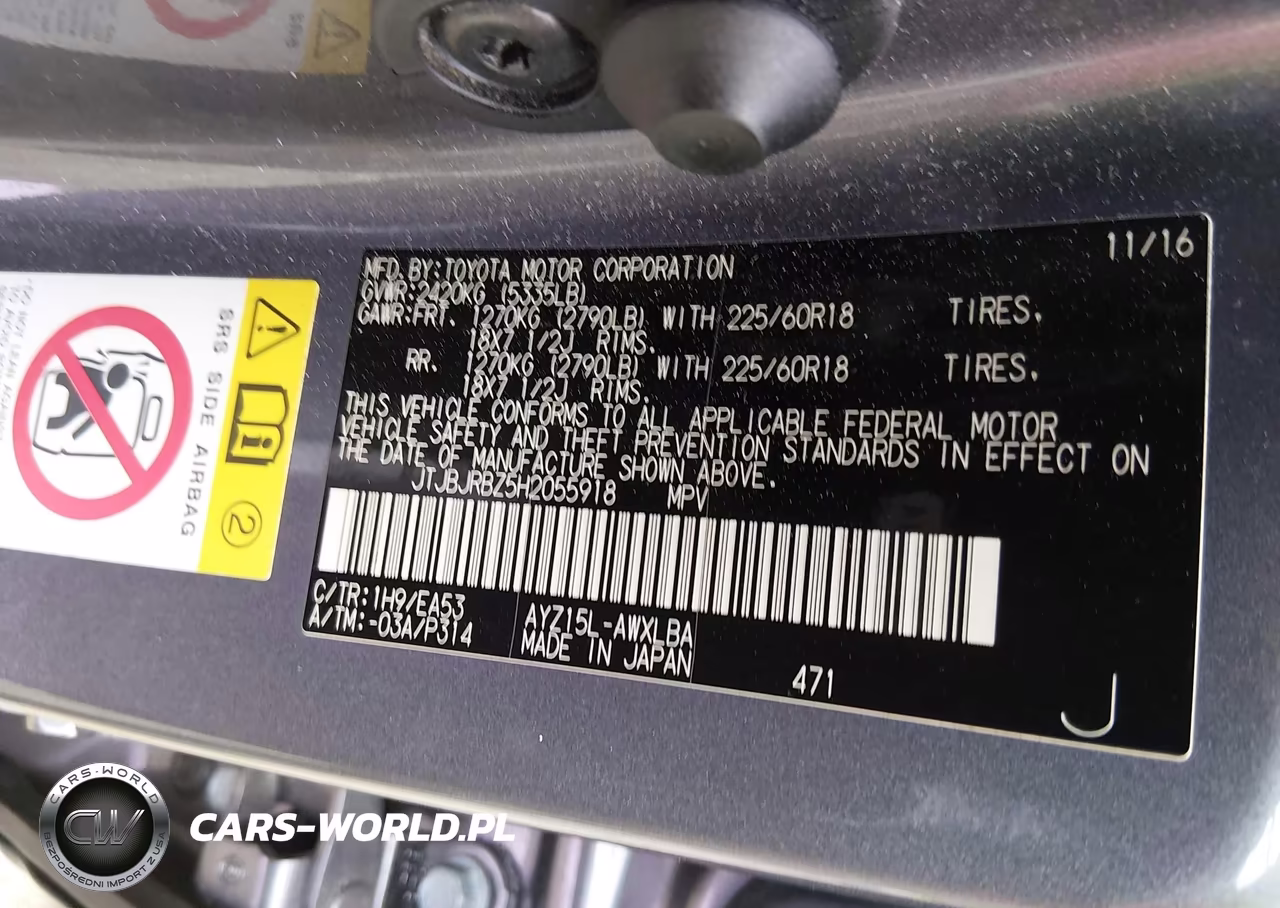 2017 Lexus Nx 300H VIN:JTJBJRBZ5H2055918 - 9