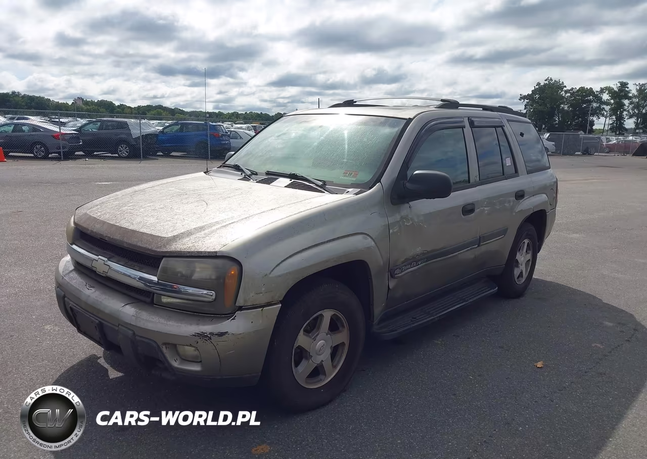 2002 Chevrolet Trailblazer Lt VIN:1GNDT13S922457545 - 2