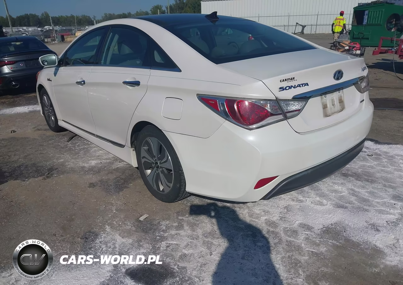 2015 Hyundai Sonata Hybrid Limited VIN:KMHEC4A4XFA128654 - 3