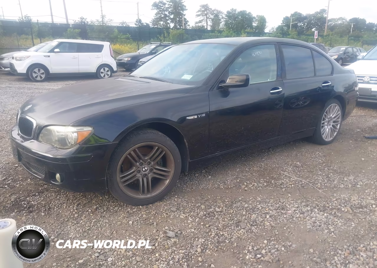 2006 BMW 760I VIN:WBAHL03556DE70088 - 2