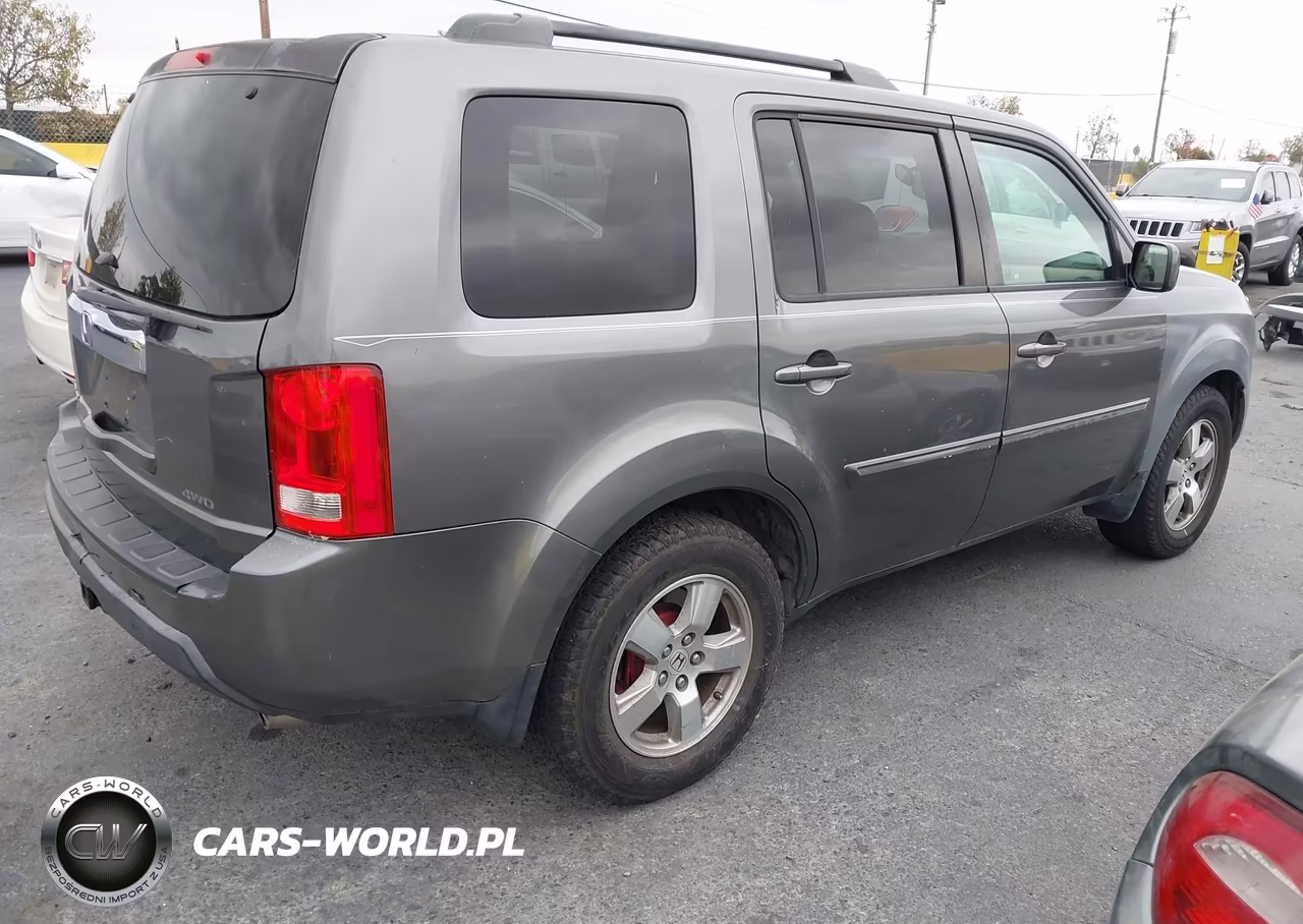 2009 Honda Pilot Ex VIN:5FNYF48459B001823 - 4