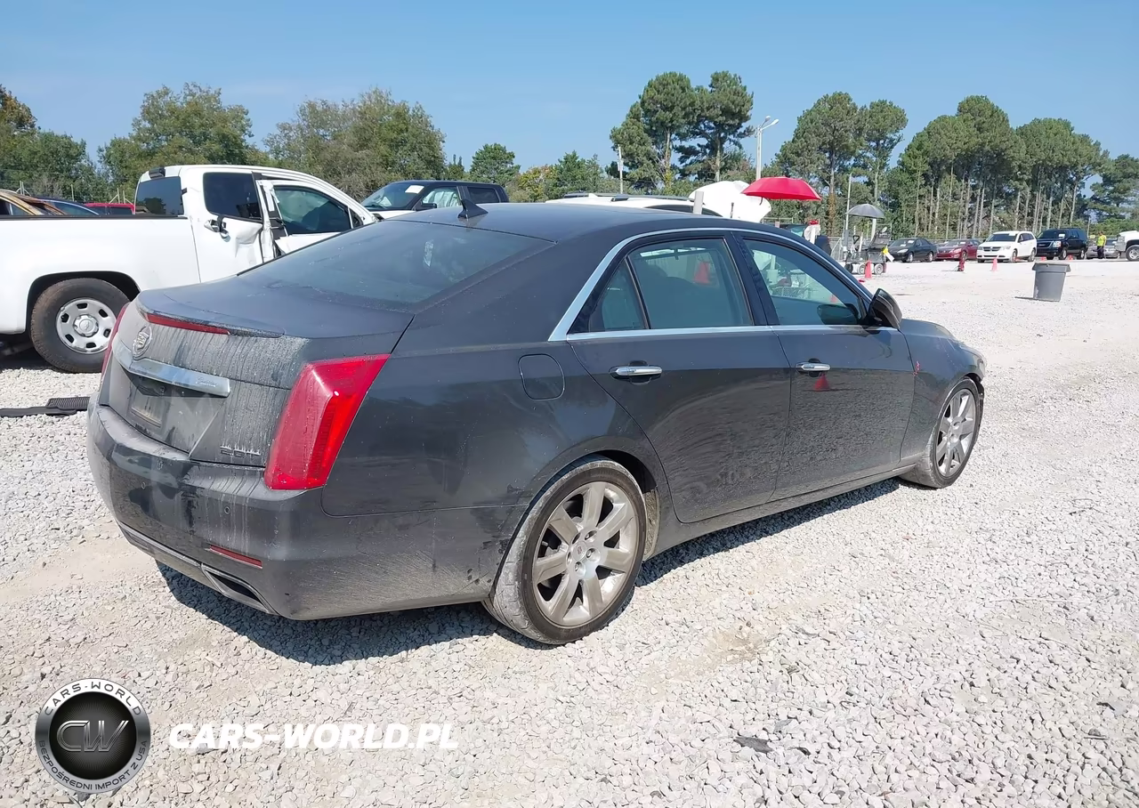 2014 Cadillac Cts Premium VIN:1G6AT5SX0E0161610 - 4