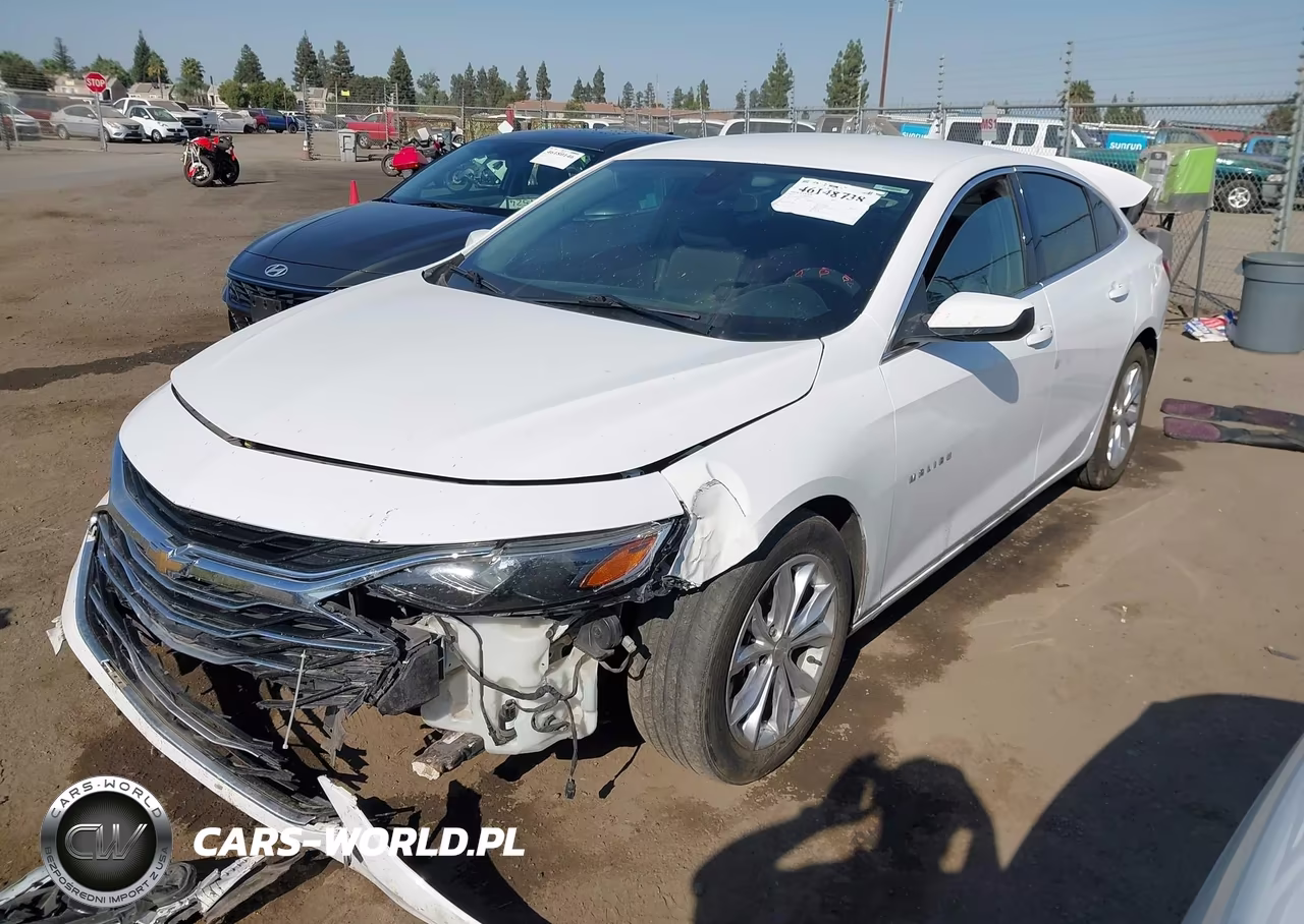 2020 Chevrolet Malibu Fwd Lt VIN:1G1ZD5ST1LF034538 - 2