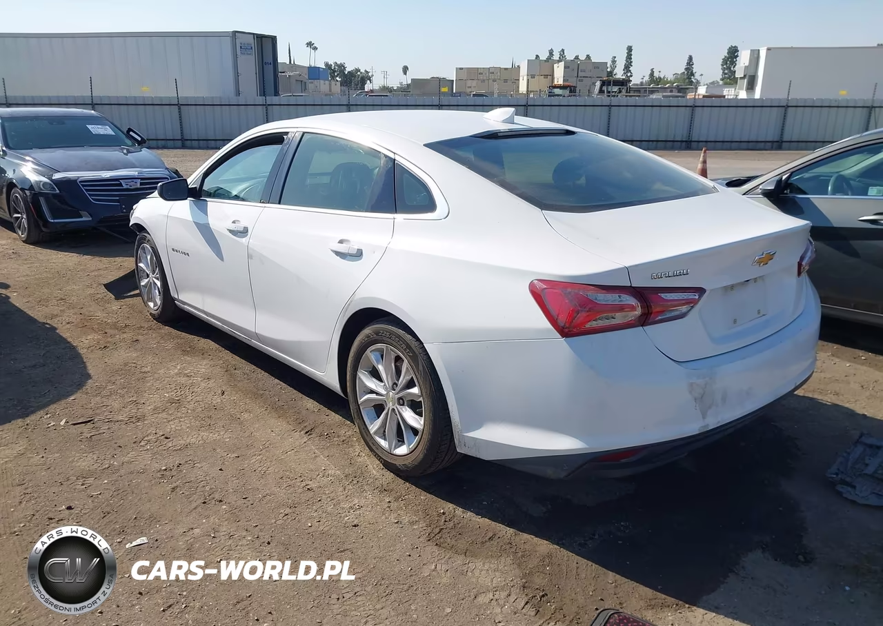 2020 Chevrolet Malibu Fwd Lt VIN:1G1ZD5ST1LF034538 - 3