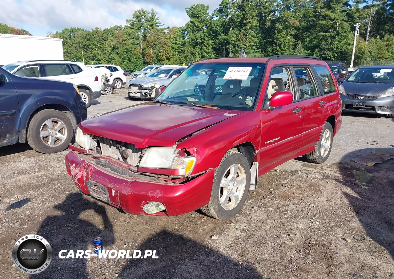 2001 Subaru Forester S VIN:JF1SF656X1G732562 - 2