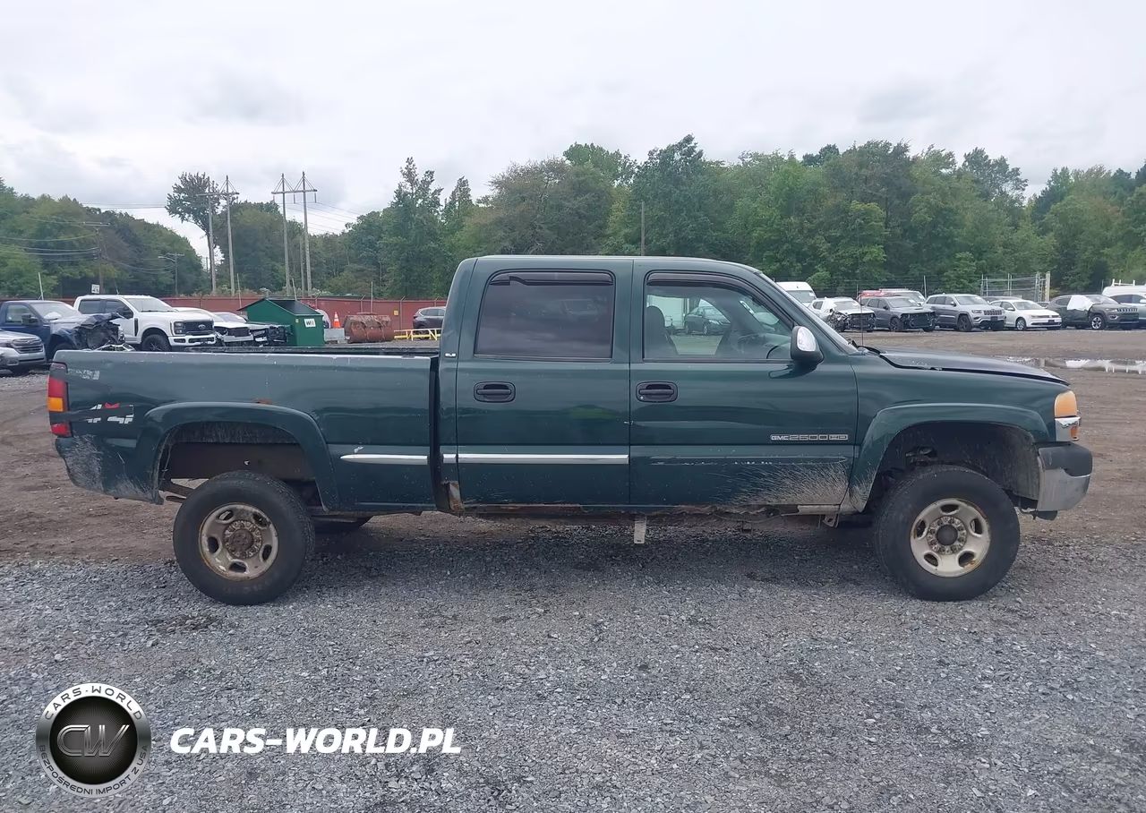 2002 GMC Sierra 2500Hd Sle VIN:1GTHK23U12F145796 - 13