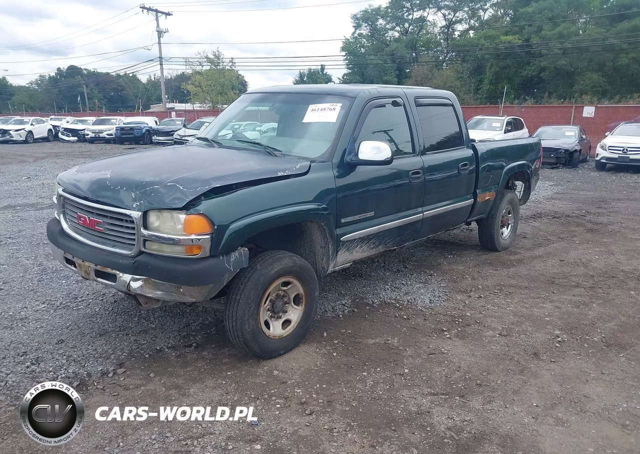 2002 GMC Sierra 2500Hd Sle VIN:1GTHK23U12F145796 - 2