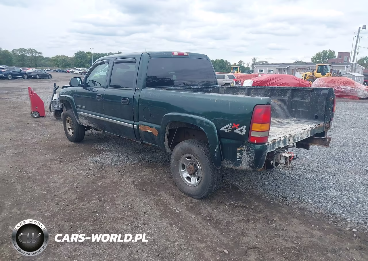 2002 GMC Sierra 2500Hd Sle VIN:1GTHK23U12F145796 - 3
