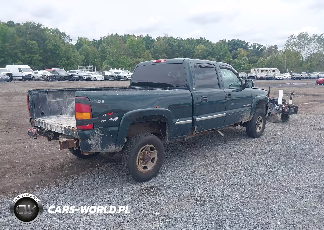 2002 GMC Sierra 2500Hd Sle VIN:1GTHK23U12F145796 - 4