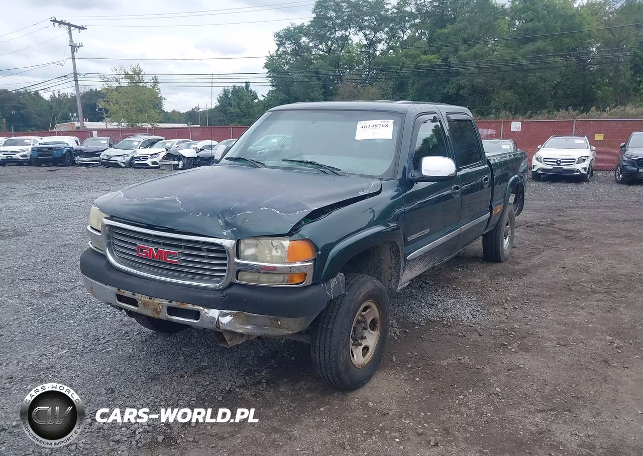 2002 GMC Sierra 2500Hd Sle VIN:1GTHK23U12F145796 - 6