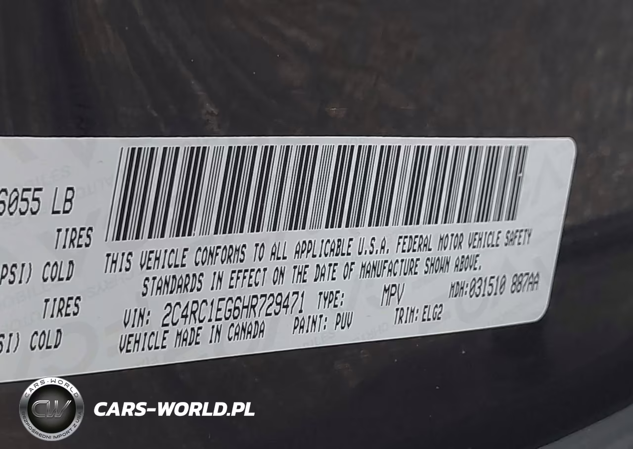 2017 Chrysler Pacifica Touring-L Plus VIN:2C4RC1EG6HR729471 - 9