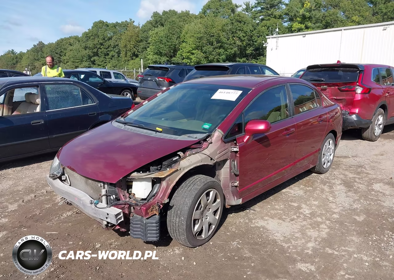 2008 Honda Civic Lx VIN:1HGFA16508L012077 - 2