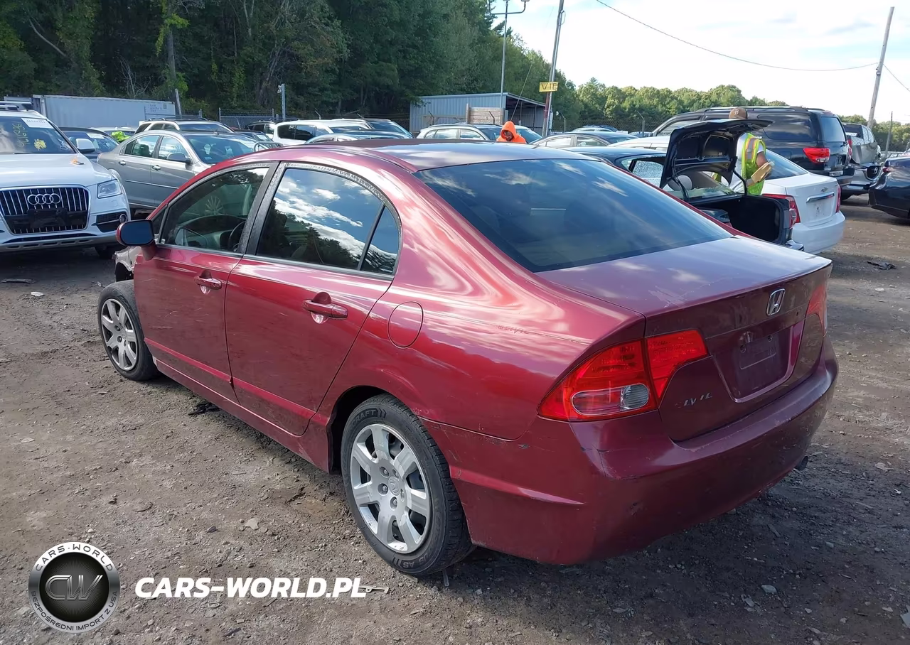 2008 Honda Civic Lx VIN:1HGFA16508L012077 - 3