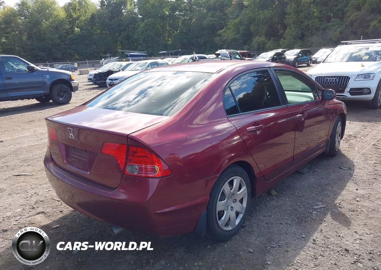 2008 Honda Civic Lx VIN:1HGFA16508L012077 - 4