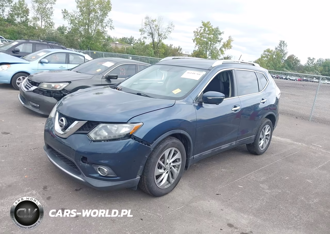 2015 Nissan Rogue Sl VIN:5N1AT2MT8FC766671 - 2