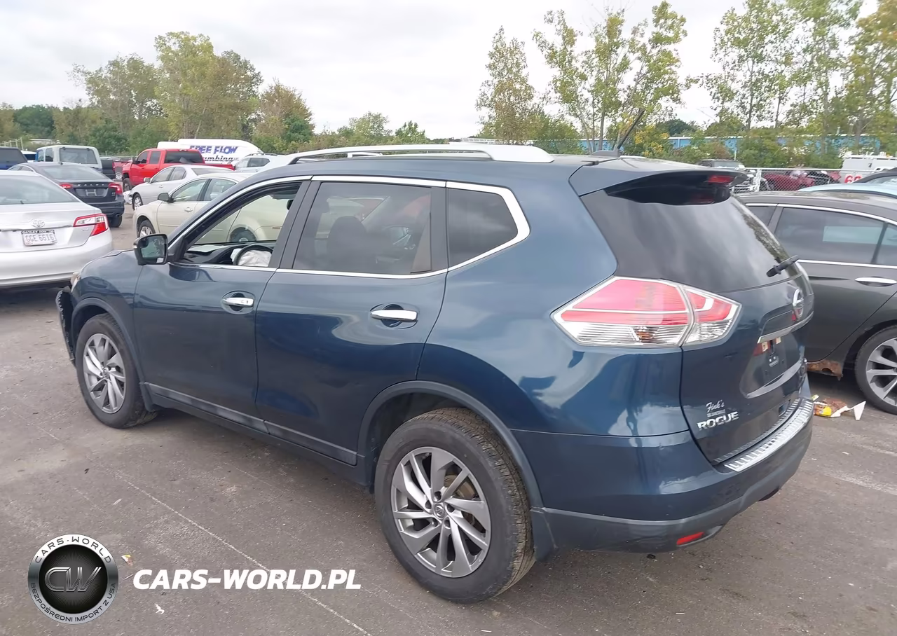 2015 Nissan Rogue Sl VIN:5N1AT2MT8FC766671 - 3