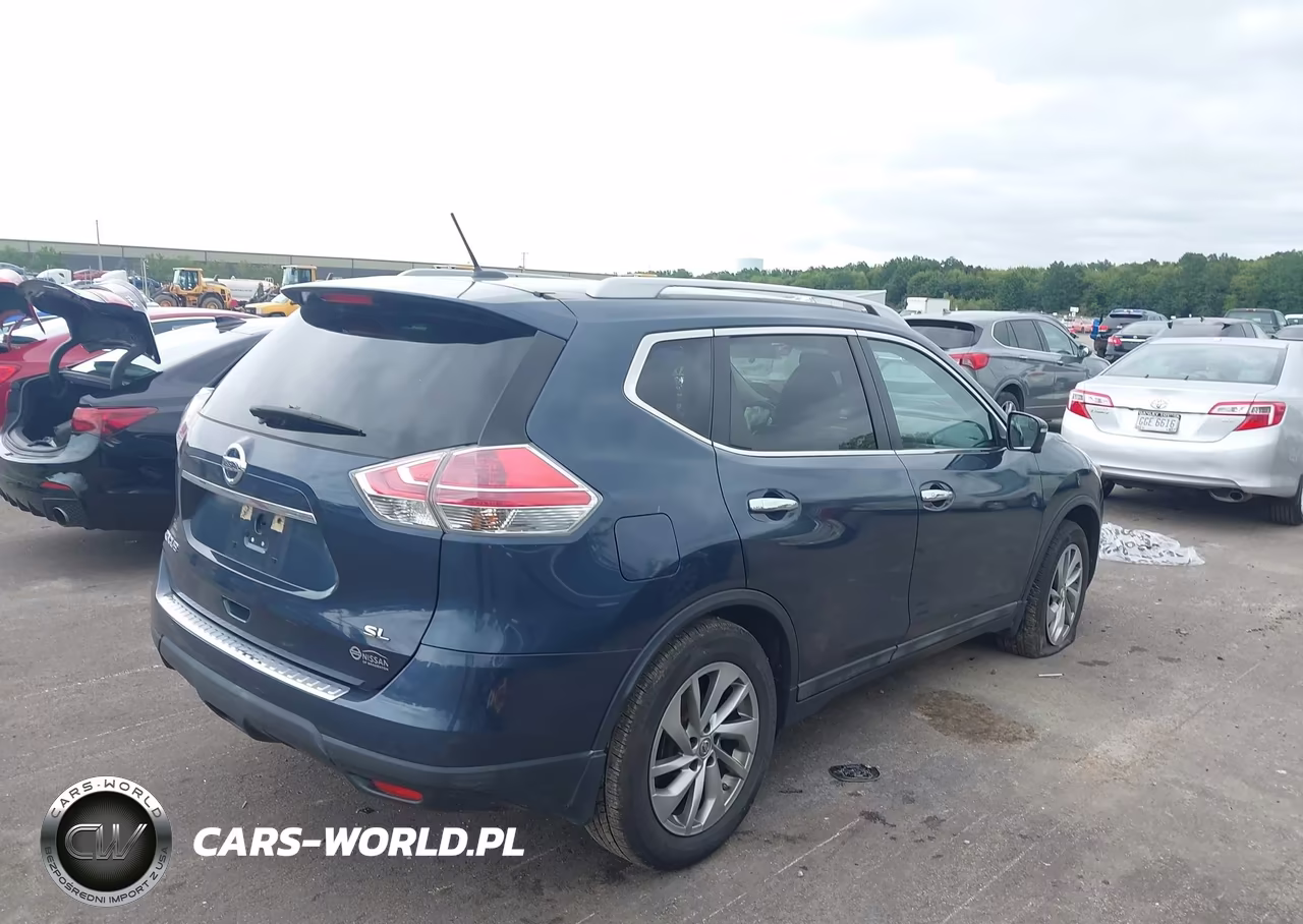 2015 Nissan Rogue Sl VIN:5N1AT2MT8FC766671 - 4
