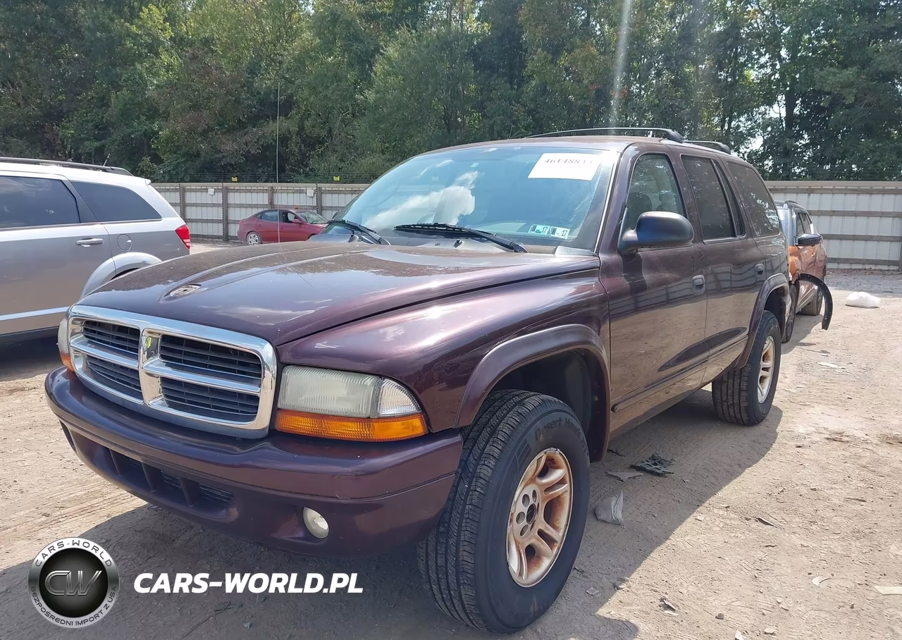 2003 Dodge Durango Slt VIN:1D4HS48NX3F578289 - 2