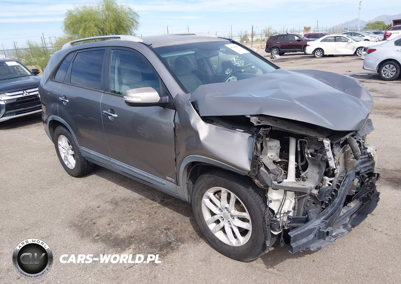 2014 Kia Sorento Lx VIN:5XYKTCA66EG505370 - 1