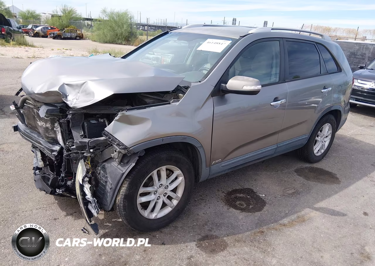 2014 Kia Sorento Lx VIN:5XYKTCA66EG505370 - 2
