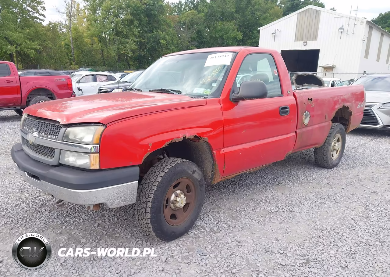 2003 Chevrolet Silverado 1500 Work Truck VIN:1GCEK14V73Z326678 - 2