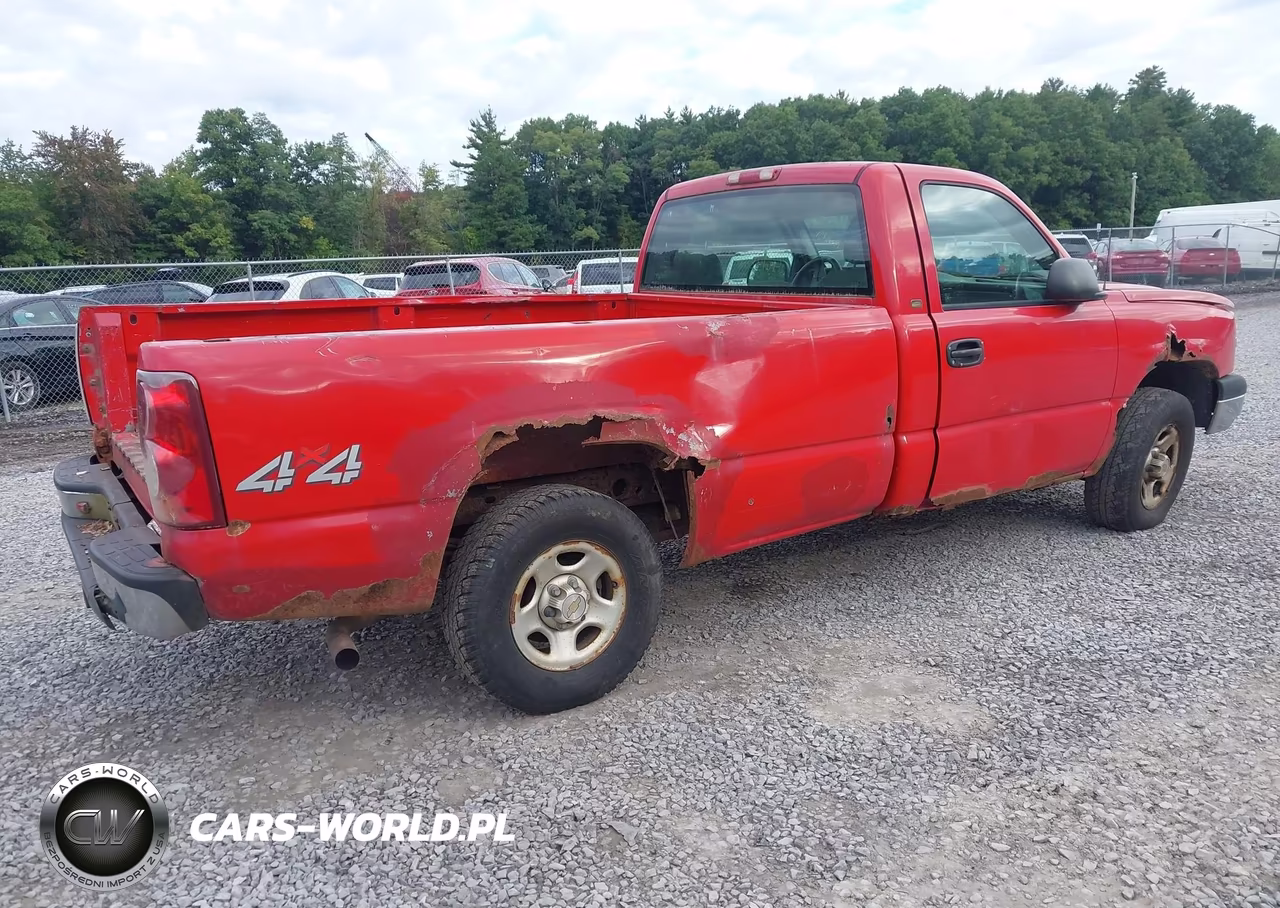 2003 Chevrolet Silverado 1500 Work Truck VIN:1GCEK14V73Z326678 - 4
