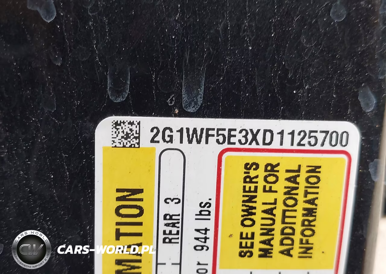 2013 Chevrolet Impala Ls VIN:2G1WF5E3XD1125700 - 9