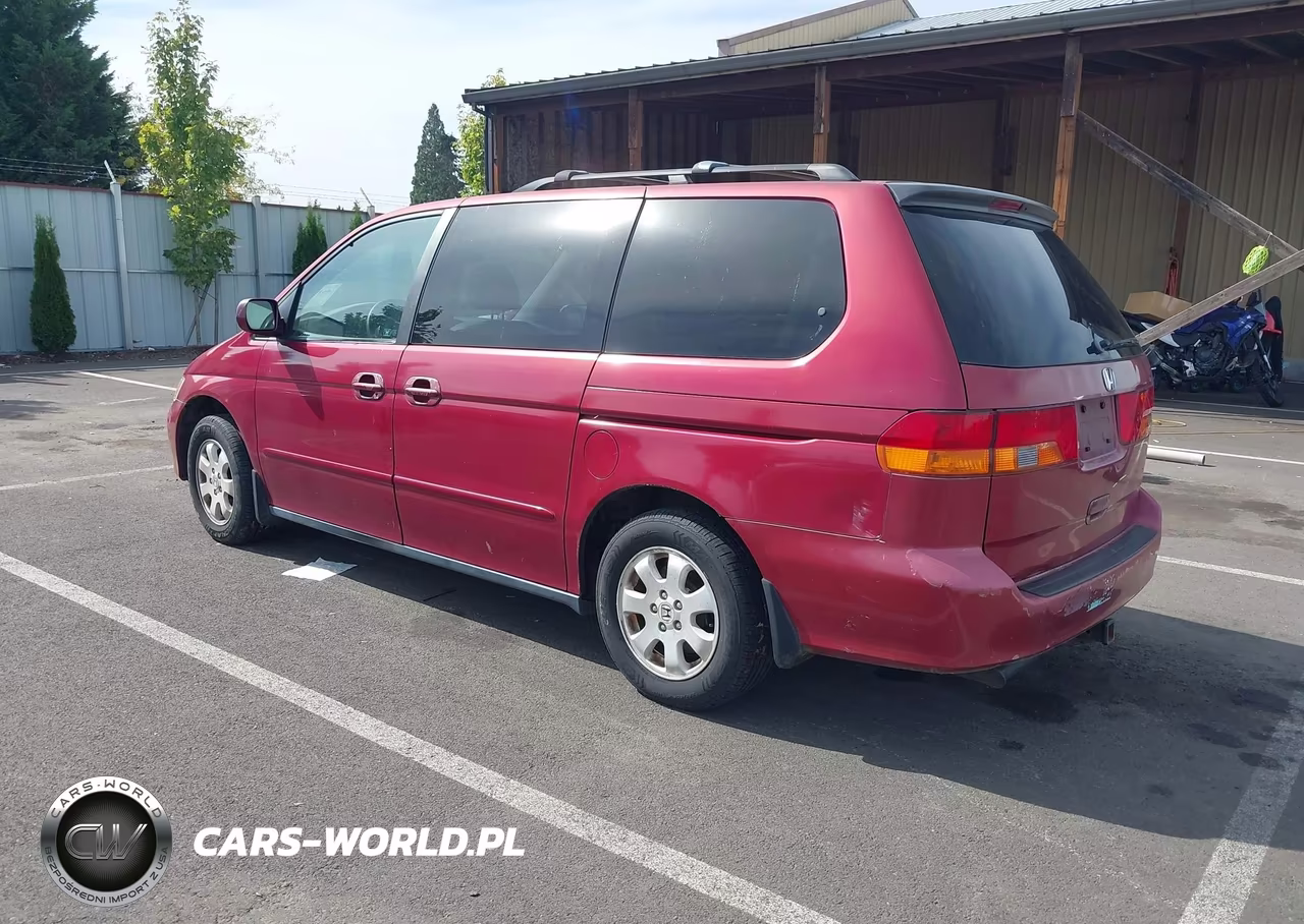 2002 Honda Odyssey Ex-L VIN:2HKRL18042H560926 - 3