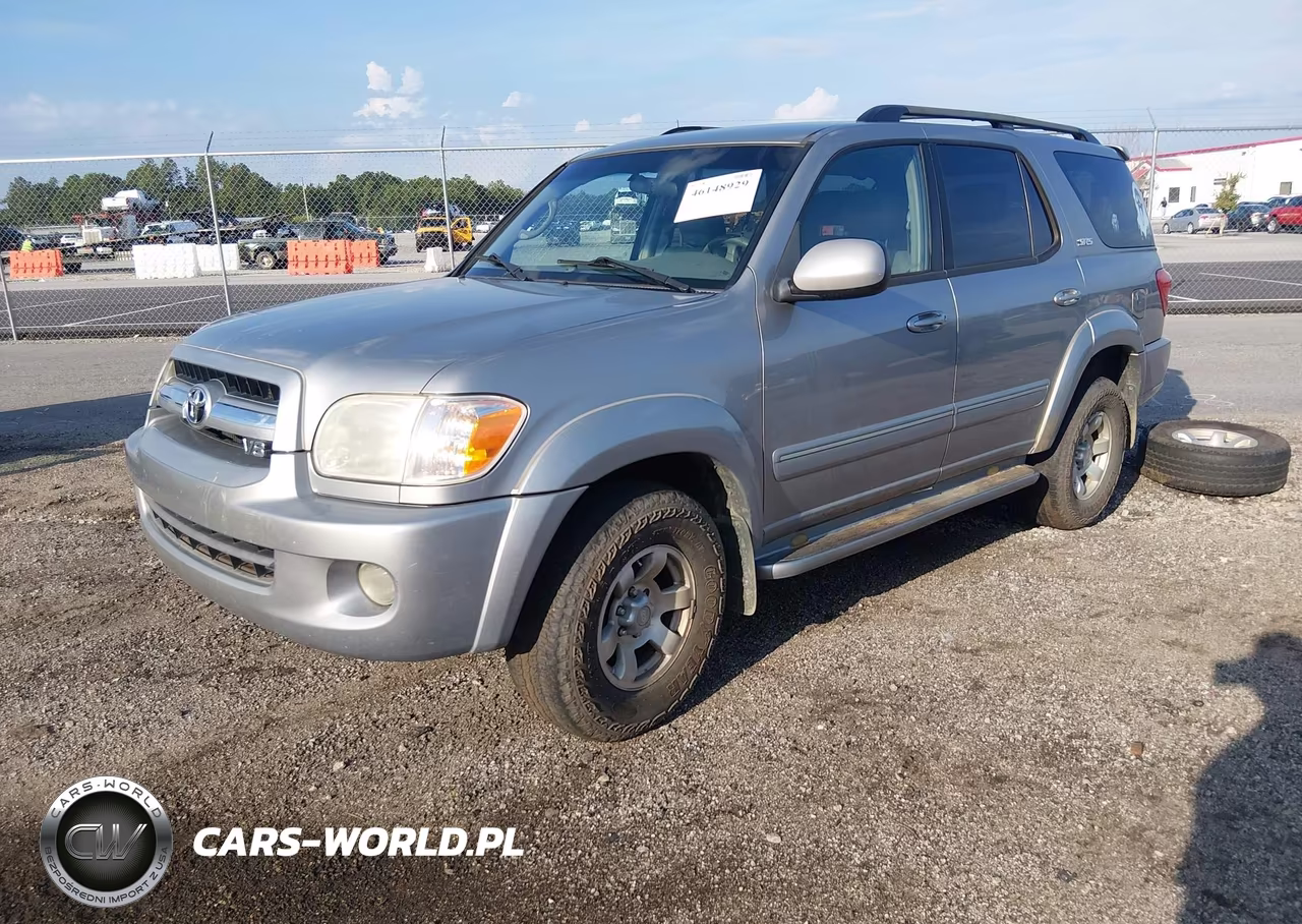 2005 Toyota Sequoia Sr5 V8 VIN:5TDZT34AX5S249929 - 2