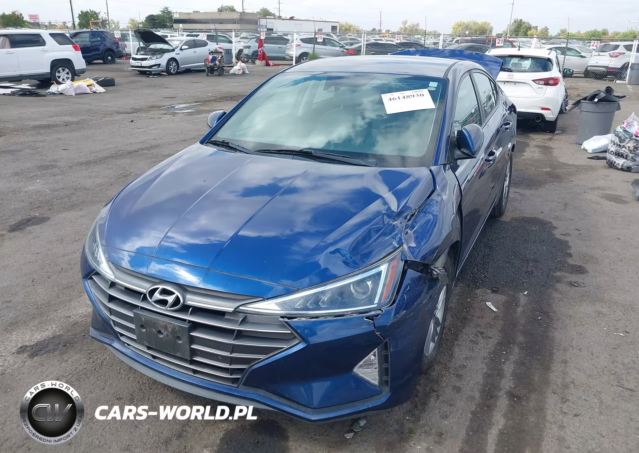 2020 Hyundai Elantra Sel VIN:5NPD84LF7LH533729 - 2