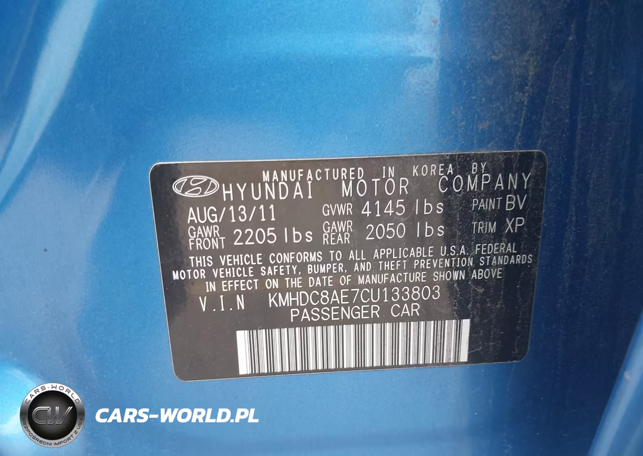 2012 Hyundai Elantra Touring Gls VIN:KMHDC8AE7CU133803 - 9