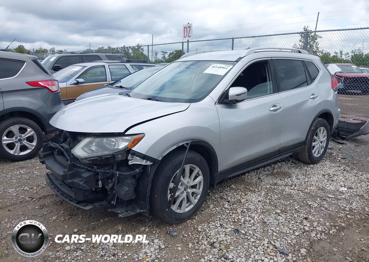 2017 Nissan Rogue Sv VIN:JN8AT2MT7HW382701 - 2