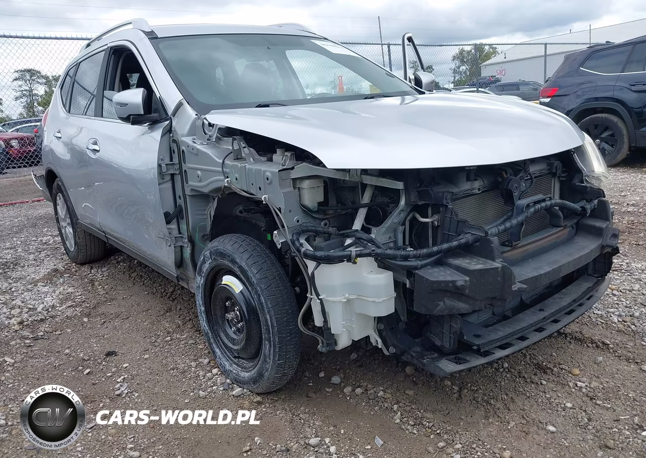 2017 Nissan Rogue Sv VIN:JN8AT2MT7HW382701 - 6