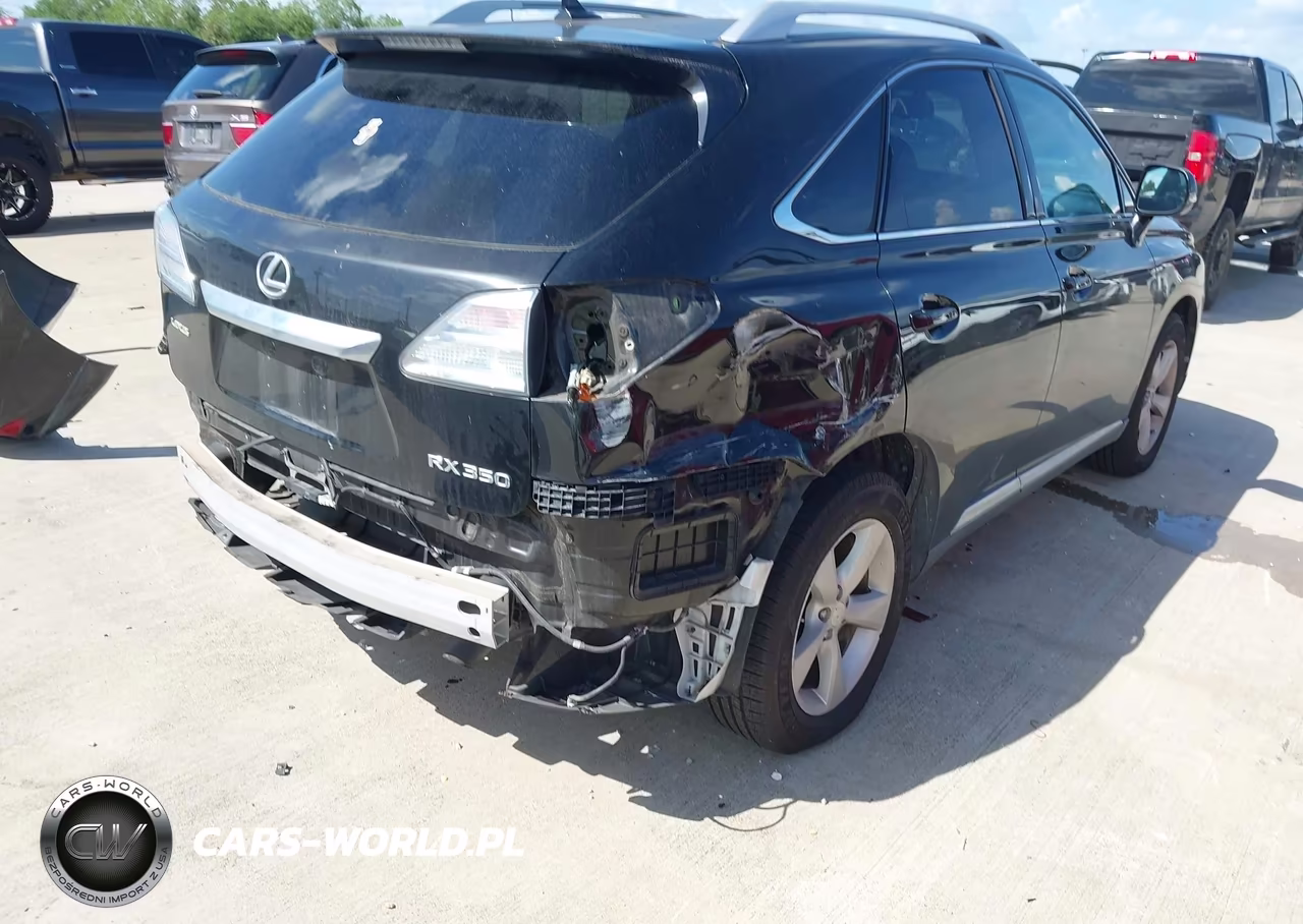 2012 Lexus Rx 350 VIN:2T2BK1BAXCC137712 - 4