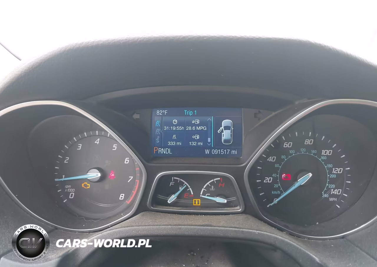 2014 Ford Focus Se VIN:1FADP3F26EL373448 - 7
